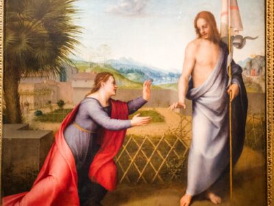 Mary Magdalene and the risen Christ